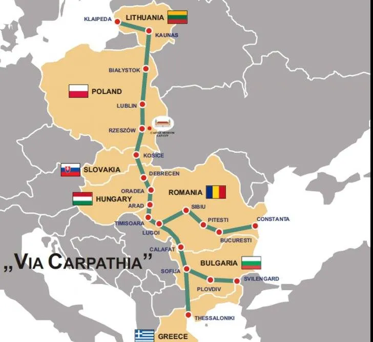 Arad, pe autostrada care leagă nordul de sudul Europei