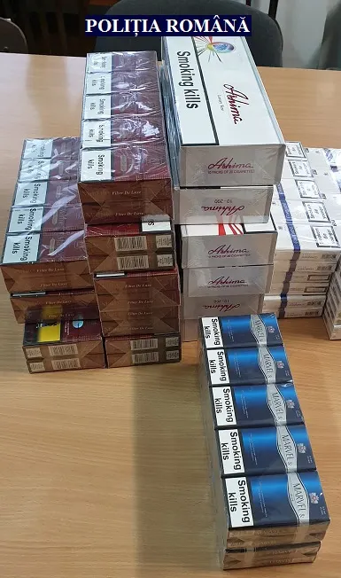 Arad: 4.600 de țigări de contrabandă, confiscate din centrul Aradului