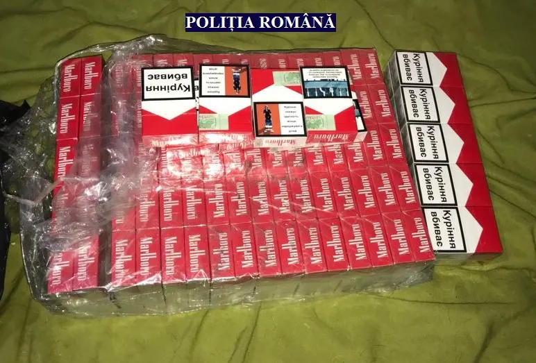 Arad: Peste 117.000 de țigări de contrabandă, confiscate în județul Arad. Unde era ascunsă marfa