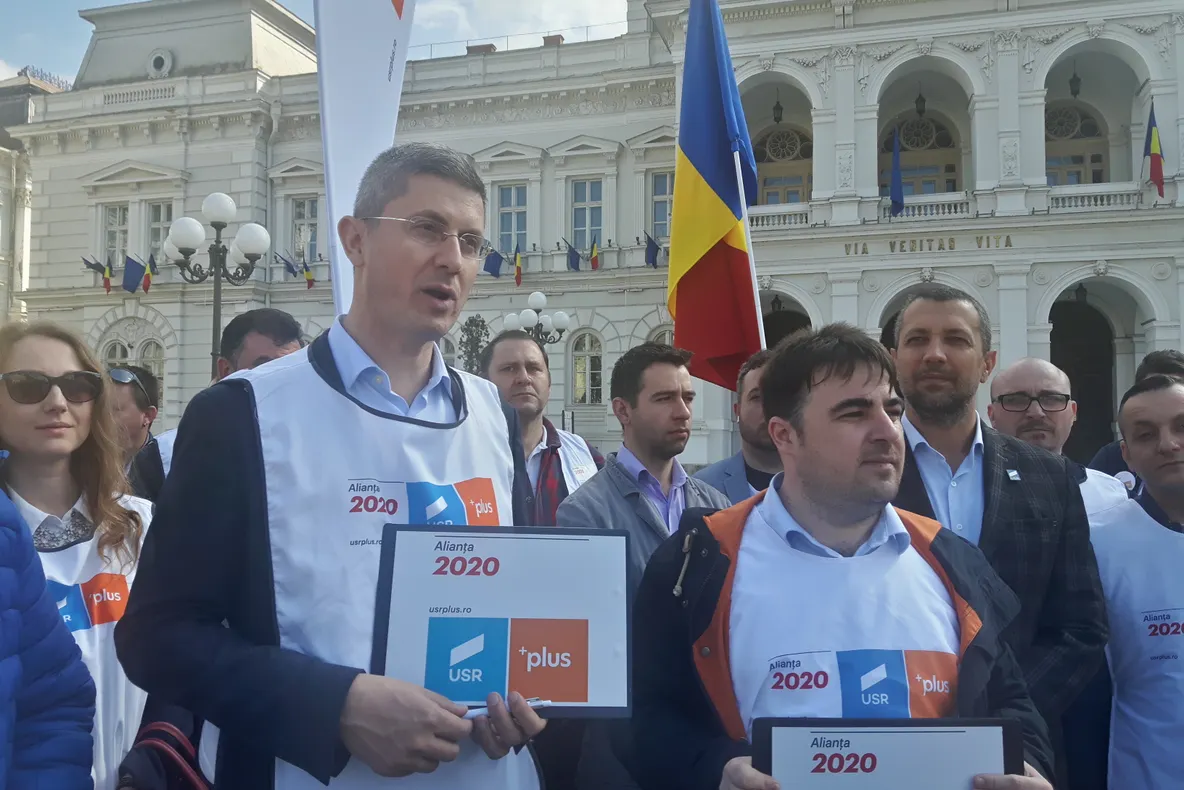 Arad: Dan Barna, USR: Obiectivul Alianței 2020 USR PLUS: alegerile parlamentare din 2020 și câștigarea guvernării în România