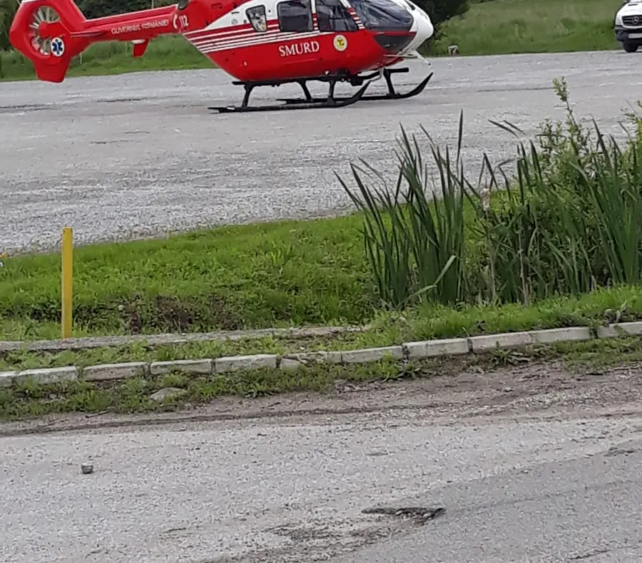 Arad: UPDATE ACCIDENT INEU. Bicilistul lovit de mașină a murit, șoferul care l-a accidentat nu are permis