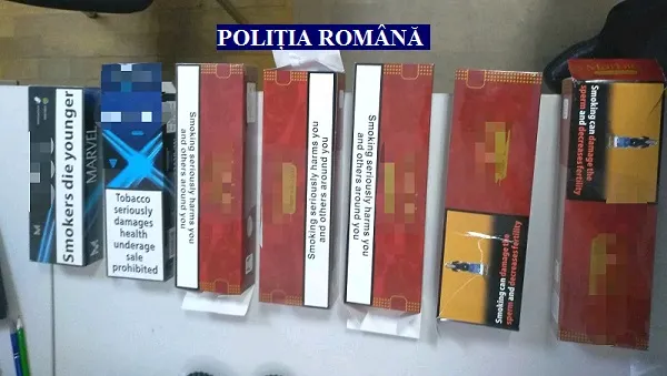 Arad: Bărbat, prins cu 7 cartușe de țigări de contrabandă asupra sa