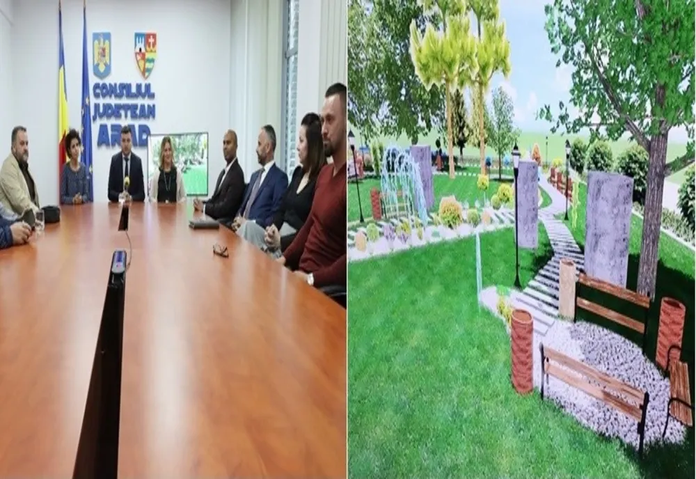 Arad: AUDIO Încep lucrările la parcul din centrul Aradului. Cum va arată zona, reablitată cu implicarea unei companii private