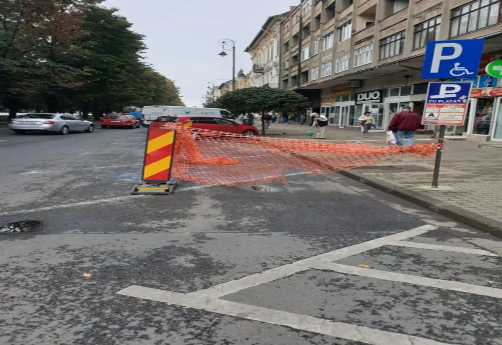 Arad: Un nou front de lucru pe bulevardul central din Arad, începând de vineri