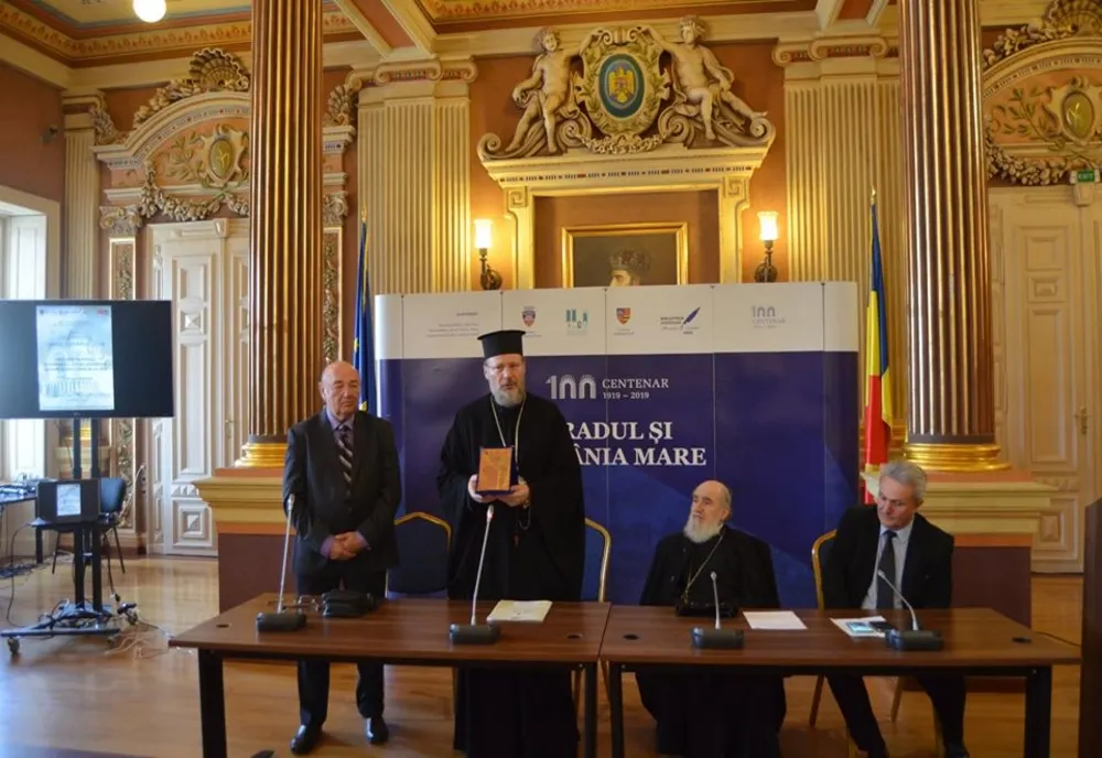 Arad: "Distincția de Excelență", acordată episcopului vicar al Arhiepiscopiei Aradului, PS Emilian Crișanul