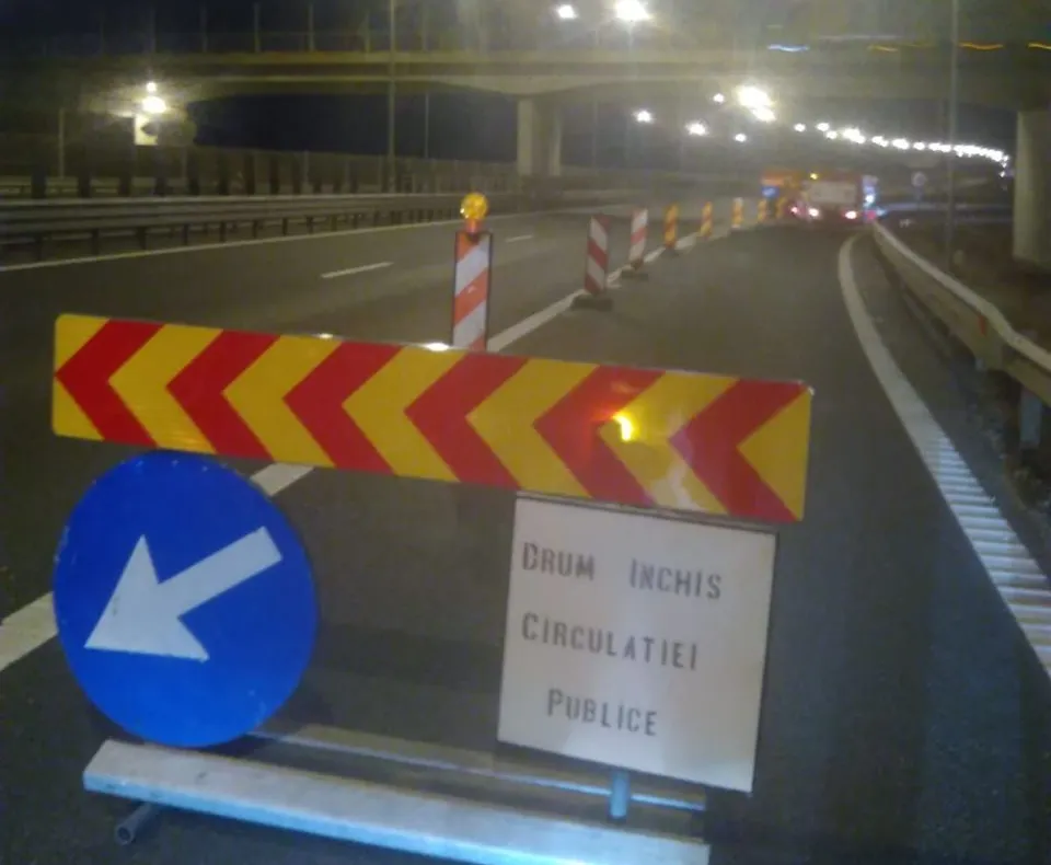 Arad: Trafic restricționat la 2 coborâri de autostrada vestului, din cauza coronavirusului