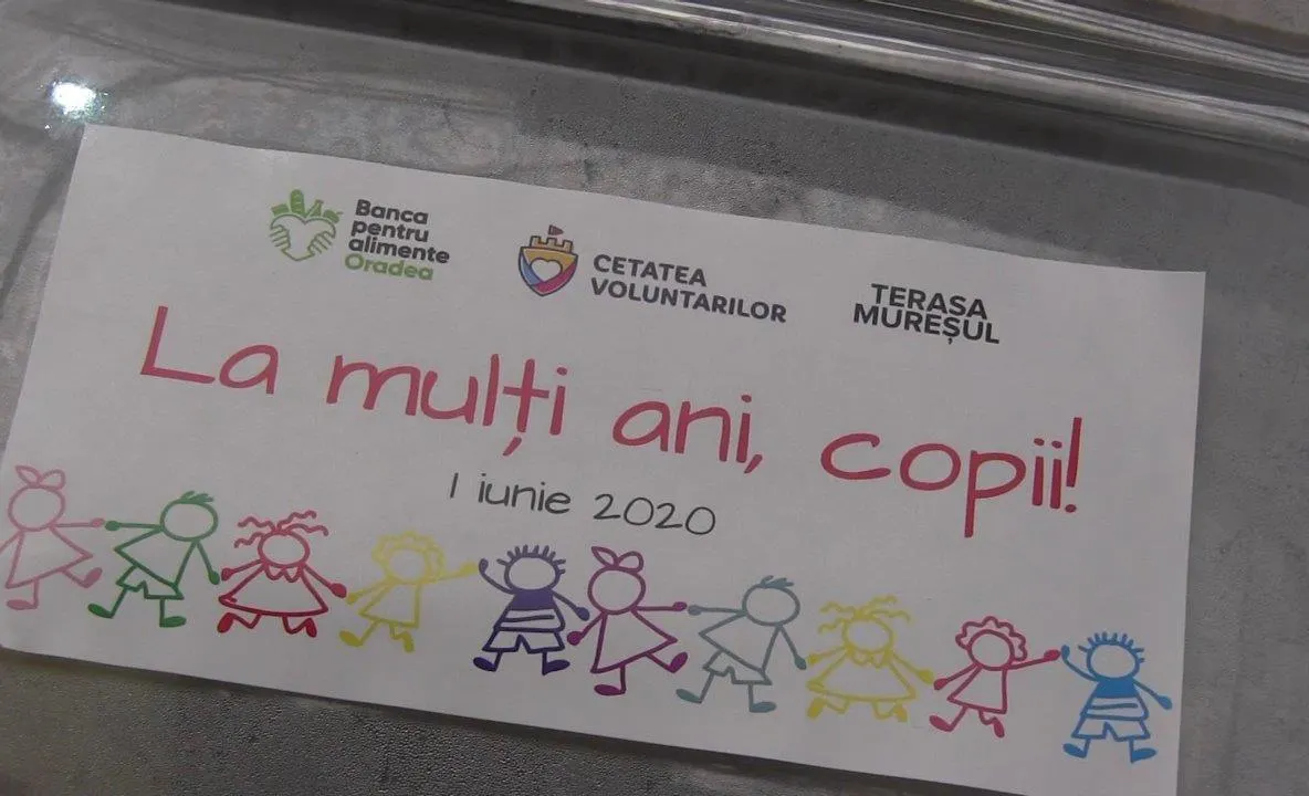 Arad: VIDEO Acțiune umanitară pentru copii de 1 iunie - Ziua Copiilor. Cunoscuta sportivă Monica Brosovszky a dat o mână de ajutor