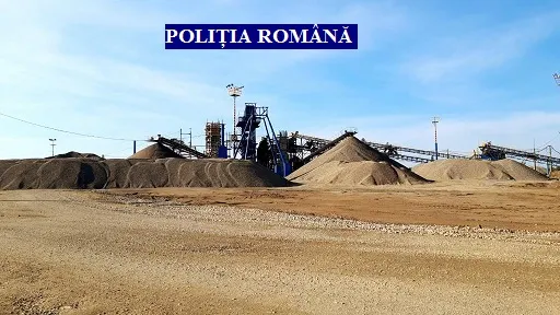 Arad AUDIO FOTO VIDEO Percheziții la 17 balastiere din județele Arad și Bihor. Ce caută polițiștii și procurorii