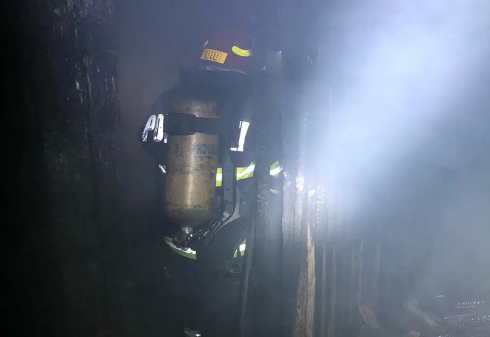 Incendiu la subsolul Palatului Episcopal Sârbesc din centrul Aradului