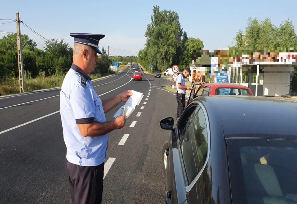 Acțiune a polițiștilor arădeni, în județ