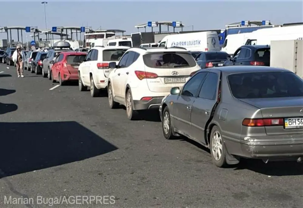 Majoritatea celor care ies din ţară prin Nădlac II sunt cetăţeni ucraineni