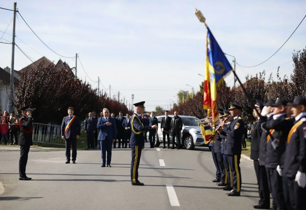 Sediu modern pentru pompierii arădeni în orașul Curtici
