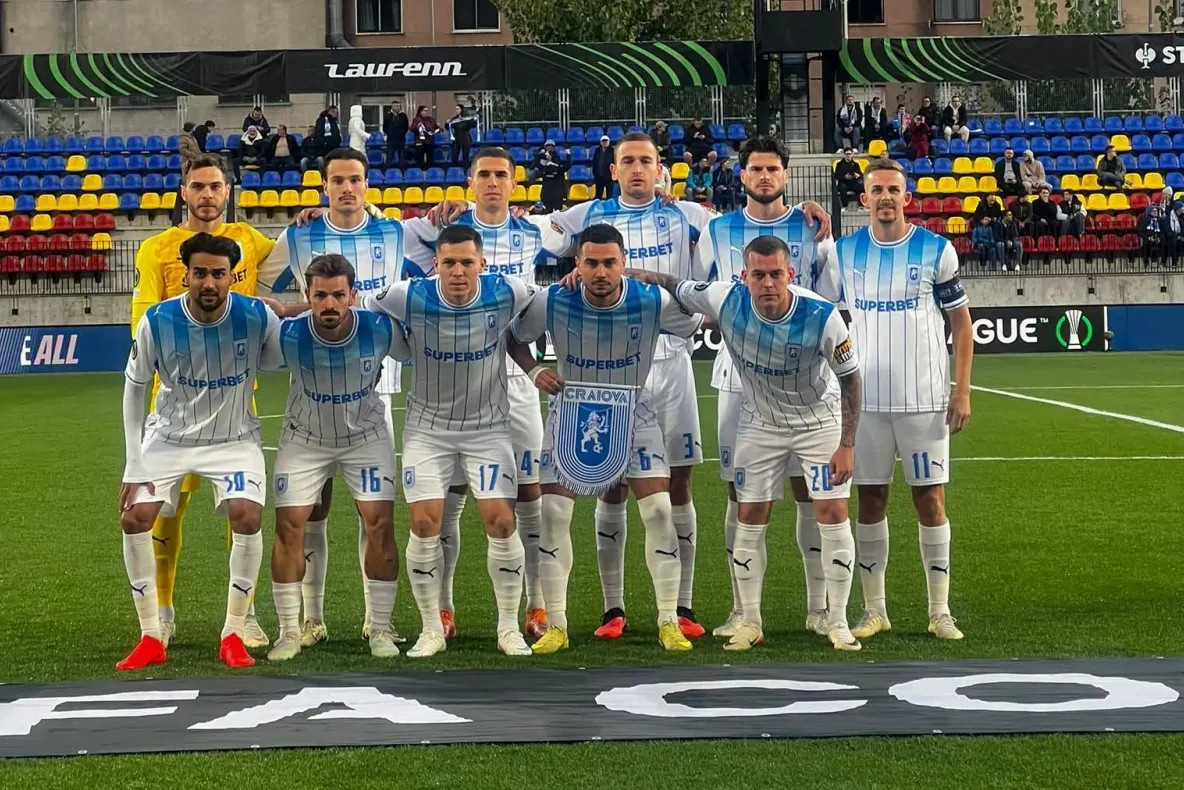 Inter d’Escaldes - Universitatea Craiova 1-3. Oltenii obțin prima victorie în Conference League