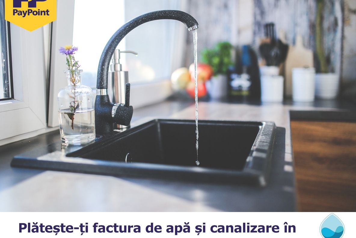 Facturile de la Compania de Apă Arad, plătite prin PayPoint
