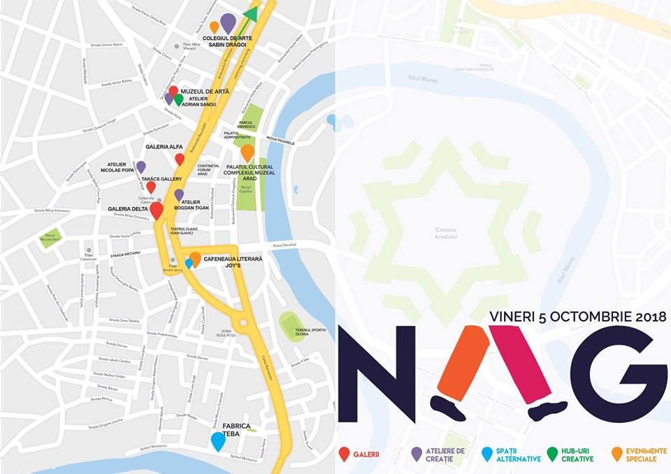 Arad: Noaptea Albă a Galeriilor începe vineri de la 18. Care sunt cele 10 locuri pe care le puteți descoperi. PROGRAM COMPLET