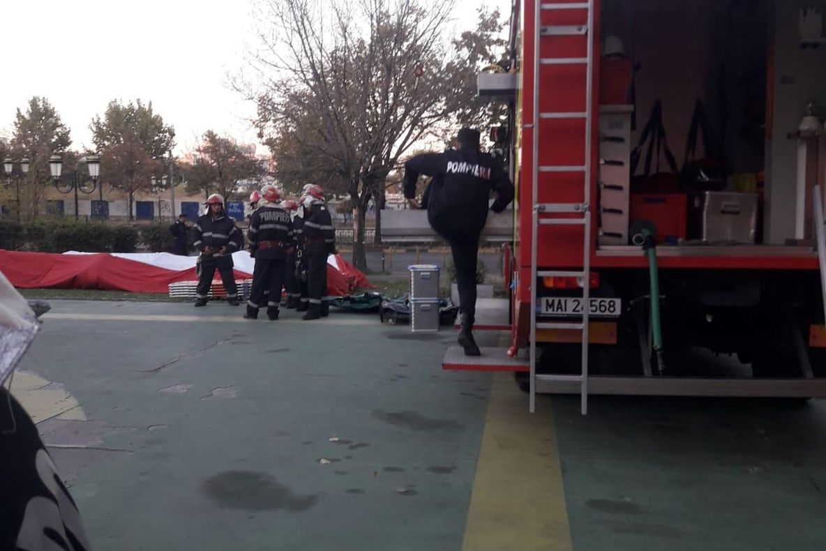 Ce misiuni au avut pompierii și medicii SMURD din Arad la București în mega exercițiul SEISM 2018