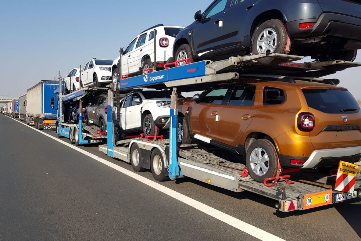 Arad: Accesul TIR-urilor prin Ungaria, interzis timp de câteva zile. Motivul