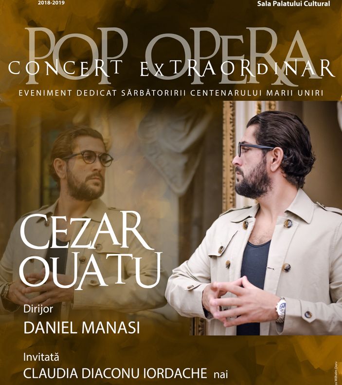 Arad: Cunoscutul cântăreț Cezar Ouatu revine cu un concert fulminant la Arad