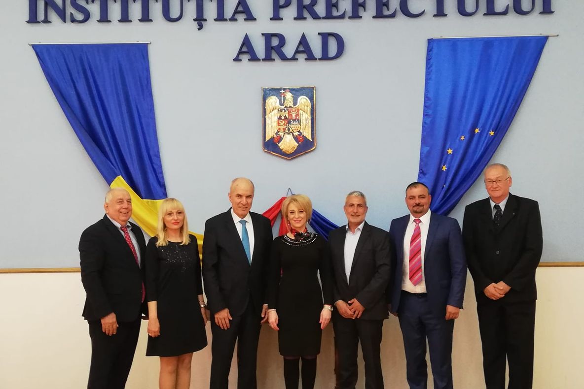 Arad: Ambasadorul Regatului Hașemit al Iordaniei, Excelența Sa, Saker Malkawi, la Prefectura Arad. Ce s-a discutat