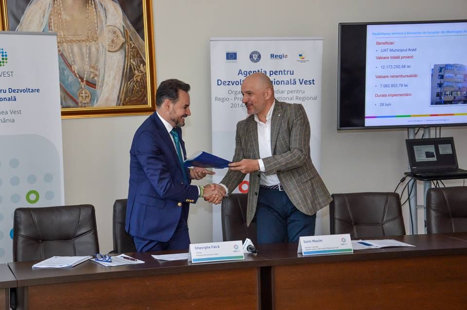 Arad: 9 blocuri din municipiul Arad, reabilitate termic cu 12 milioane de euro, fonduri europene