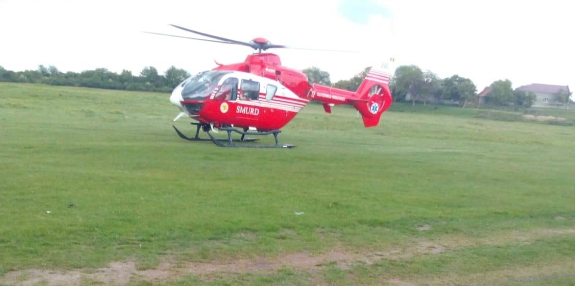 Arad: AUDIO Jocul copiilor cu focul, cauza incendiului în care o fetiță de 2 ani a fost grav rănită. Copila, transportată la București cu elicopterul SMURD