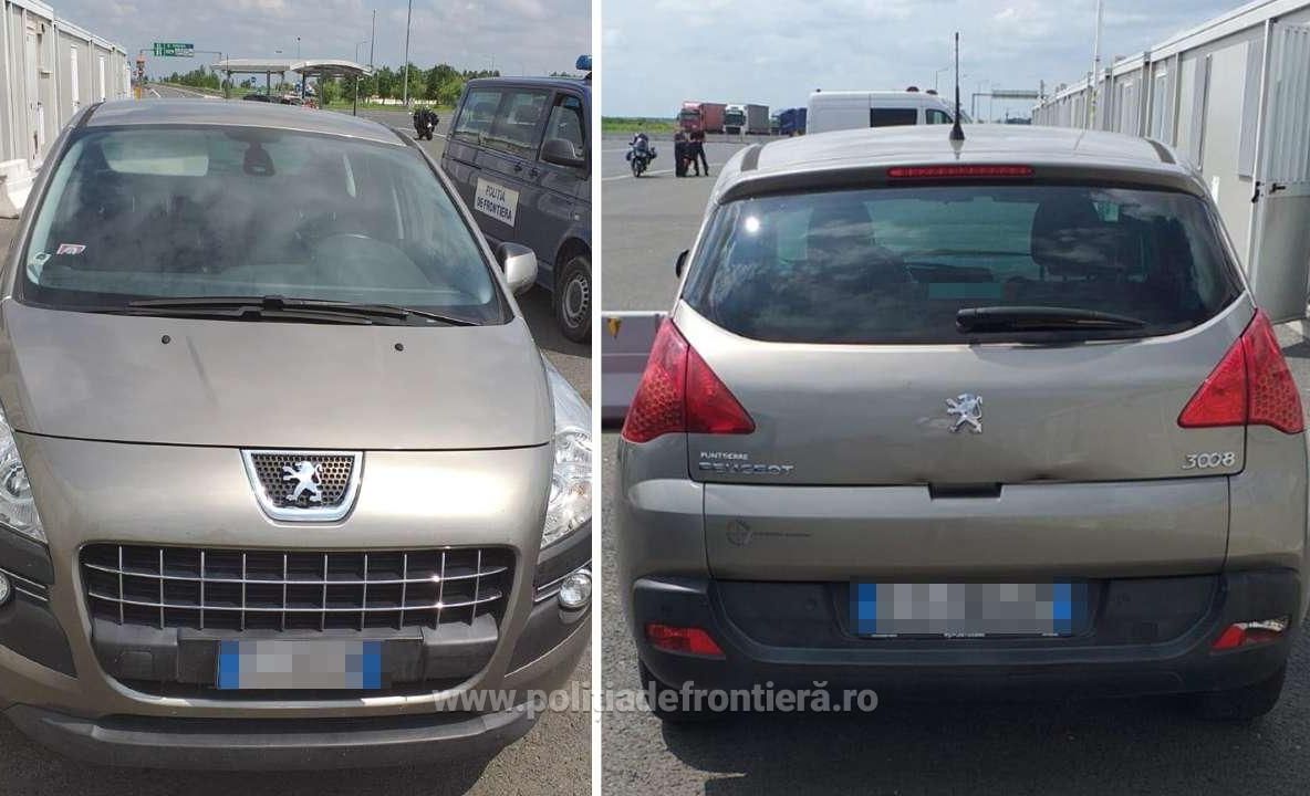 Arad: Mașină căutată de către Italia, descoperită la frontiera de pe autostrada Nădlac-Arad. Ce spune șoferul