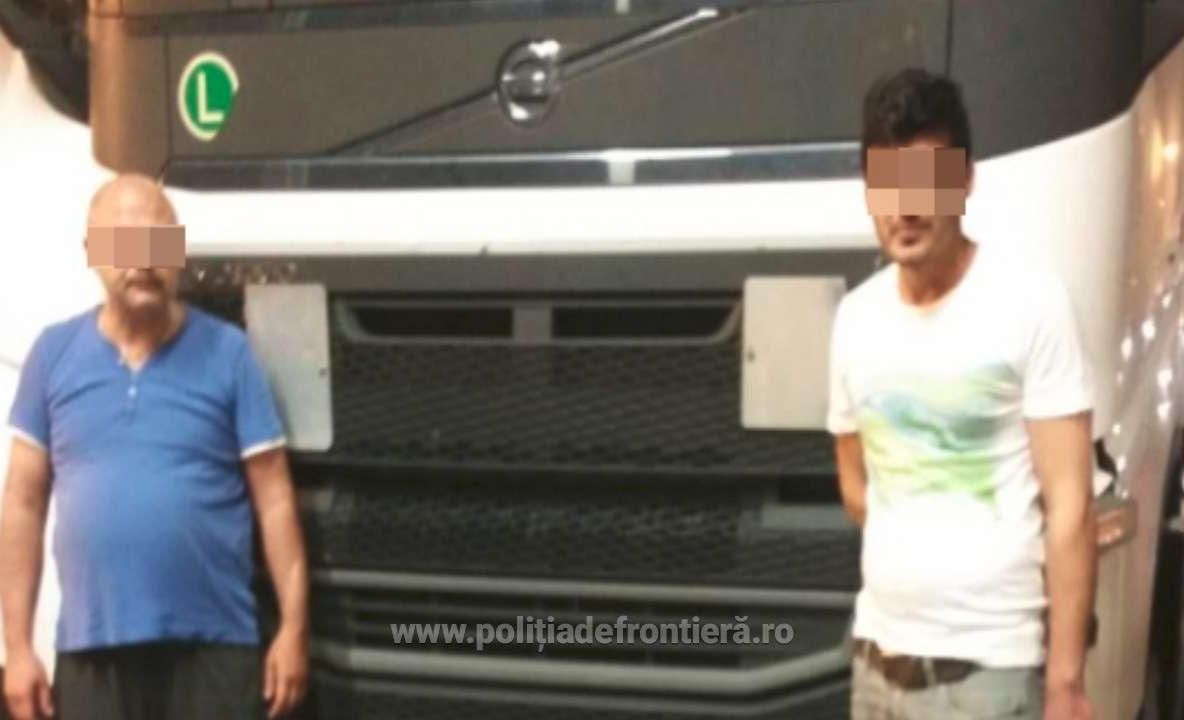 Arad: Migrant din Turcia, descoperit în cabina unui TIR, la frontiera cu Ungaria