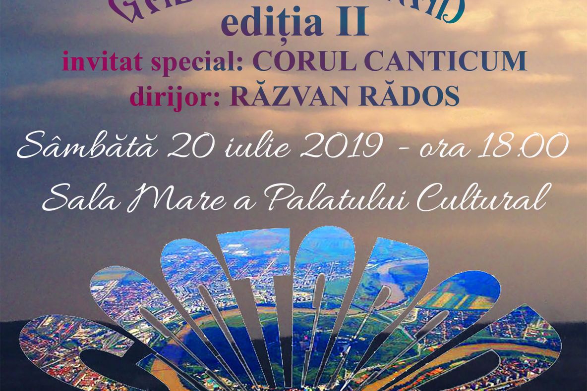 Arad: Cea de-a doua ediție a Galei "Cantarad" cu Răzvan Rădos, dirijorul Corului de Copii Radio, al Corului Canticum și Dirijor- Fondator al Corului Regal