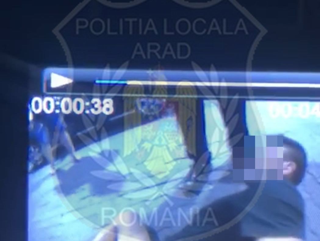 Arad: Scandal între 4 bărbați, într-o bezinărie din muncipiul Arad. 2 bărbați, imobilizați de către polițiștii locali