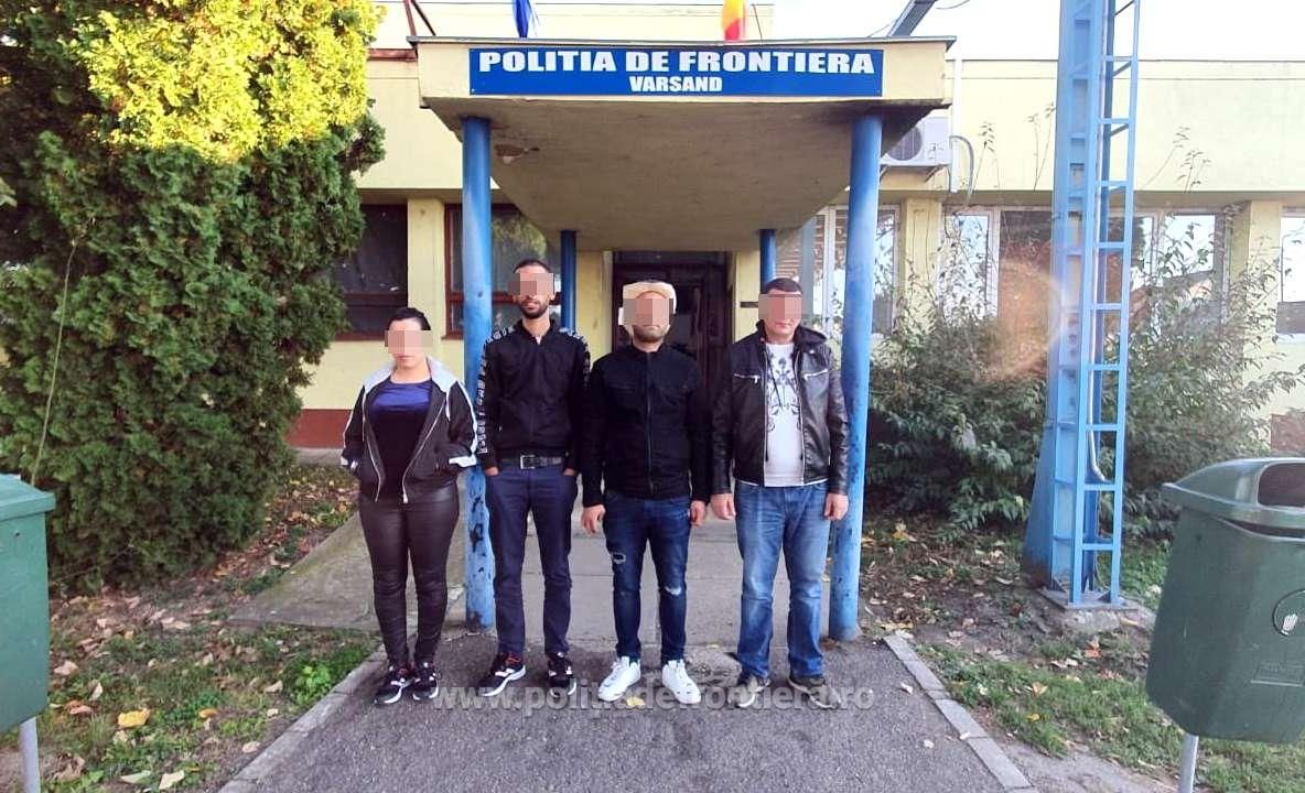 Arad: 4 migranți, descoperiți când mergeau cu taxiul ca să treacă ilegal frontiera