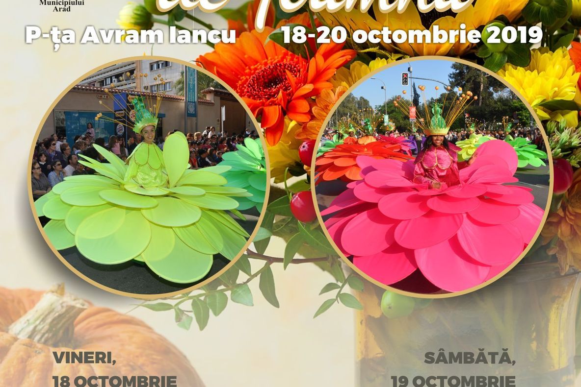 Arad: VIDEO Festivalul "Simfonia Florilor de Toamnă" aduce la Arad atmosfera carnavalului brazilian, mii de flori spectacole de lumină și concerte. PROGRAM COMPLET