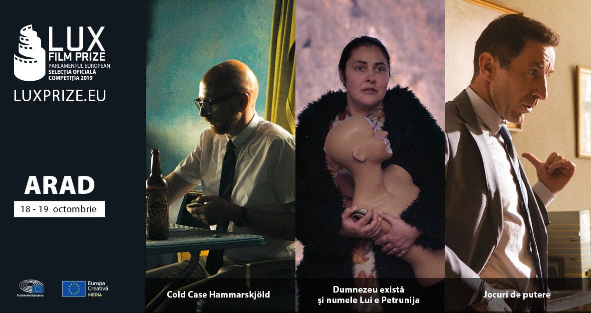 Arad: Cele 3 filme finaliste în cursa pentru premiul oferit de către Parlamentul European, proiectate în premieră în România, la Arad