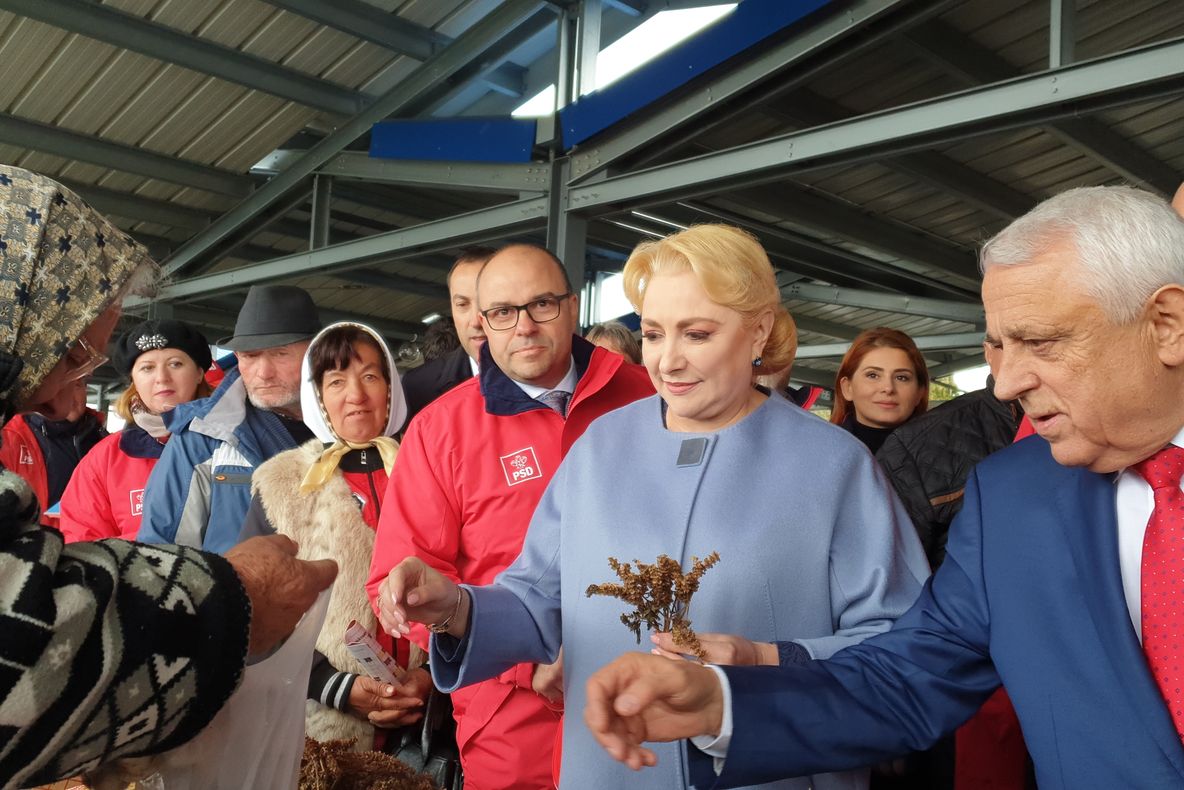 Arad: FOTO VIDEO Viorica Dăncilă: "de aici pot să merg direct în bucătărie" 