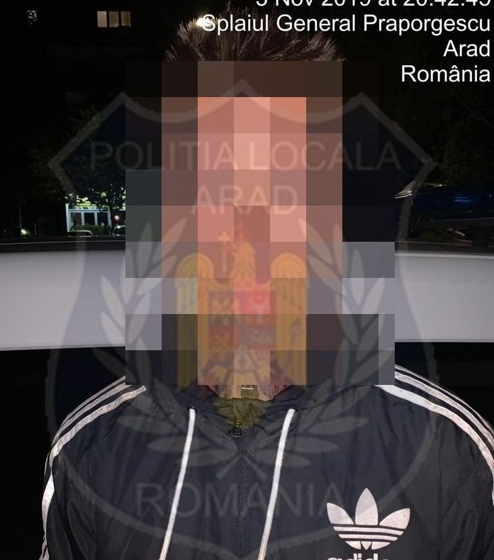 Arad: Supărat pe familie, un bărbat din Arad a atacat o bancă din "Europa"