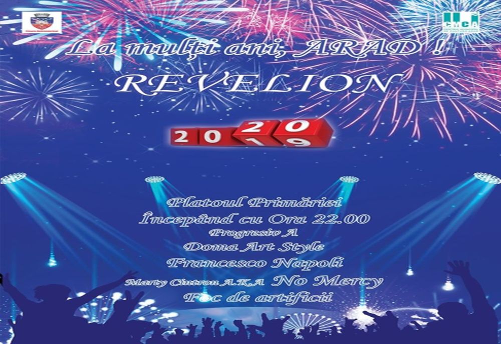 Arad: AUDIO Revelion 2020 cu Francesco Napoli și Marty Cintron, de la cunoscuta trupă No Mercy, în centrul Aradului