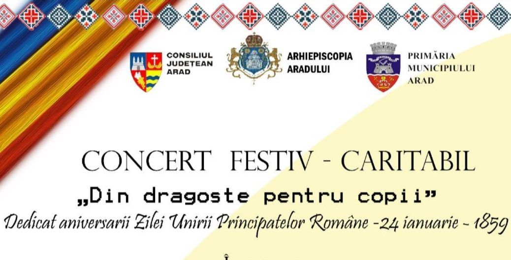 Arad: AUDIO Arhiepiscopia Aradului organizează un concert caritabil pentru Secția Pediatrie II din cadrul Spitalului Clinic Județean de Urgență Județean Arad