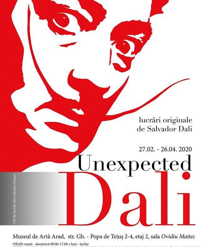 Arad: 150 de lucrări realizate de către Salvador Dali, aduse pentru prima dată în România pentru a fi expuse la Arad 