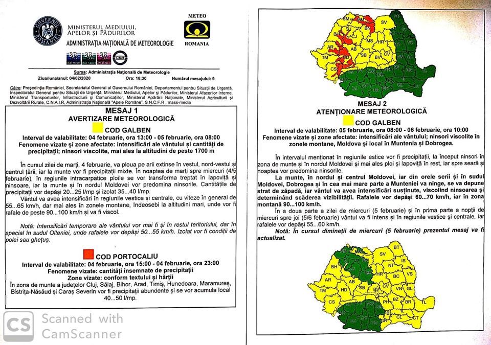 Arad: AUDIO ISU Arad a luat măsuri speciale pentru codul galben și codul portocaliu de inundații și ploi