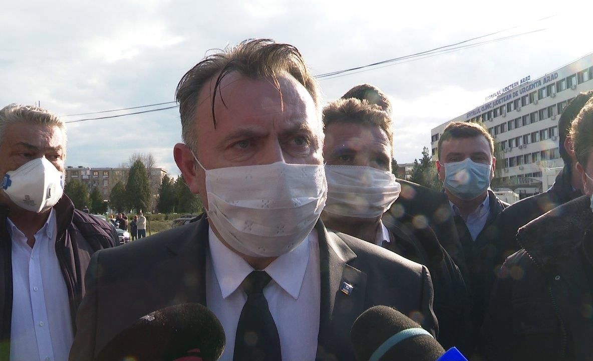 Arad: VIDEO Aradul este, oficial, focar de infecție cu COVID-19, a declarat chiar ministrul Sănătății, Nelu Tătaru