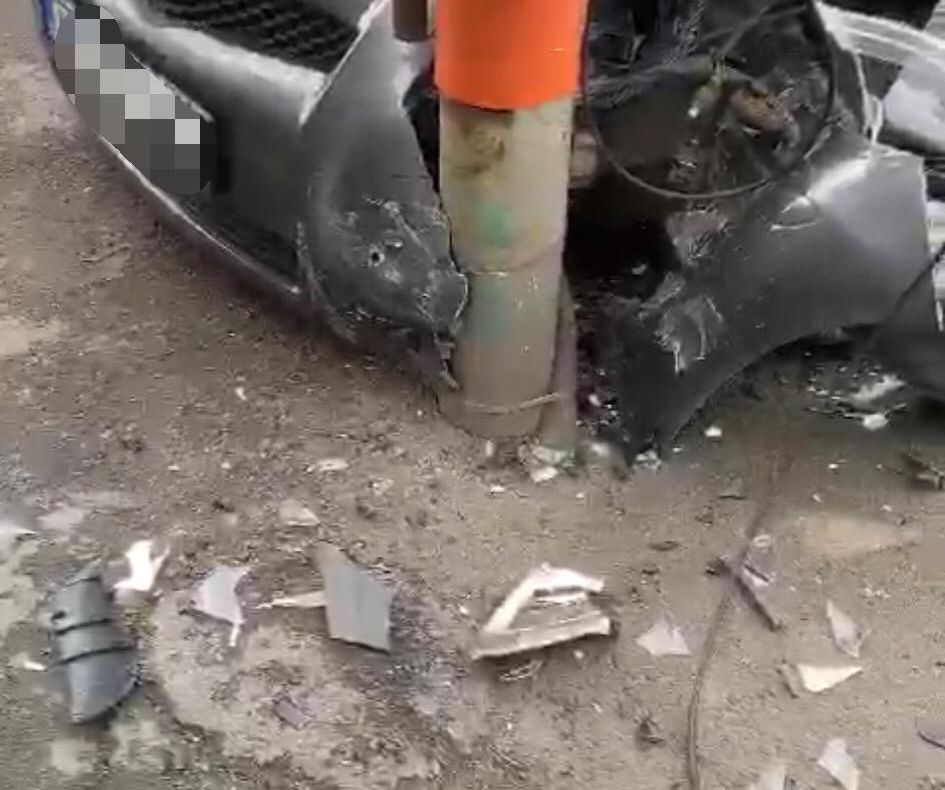 Arad: VIDEO Taximetrist cu o alcoolemie de 1,08 mg./l. alcool pur în aerul expirat, implicat într-un accident de 1 Mai