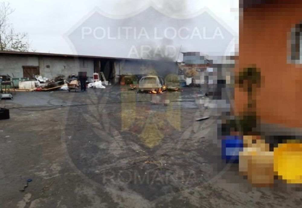 Au dat foc unei mașini vechi, dar nu se așteptau la ceea ce a urmat