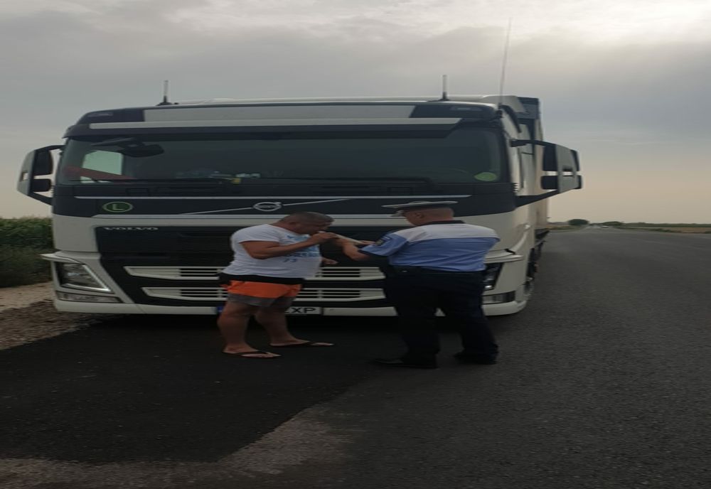 Verificări la transportatorii de mărfuri 