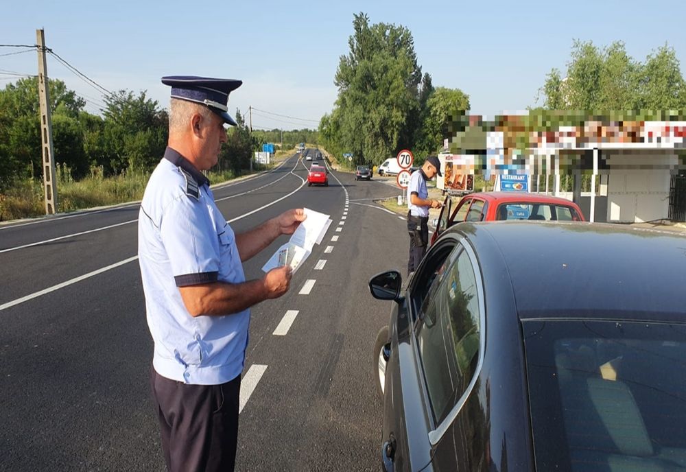 Acțiune a polițiștilor arădeni, în județ