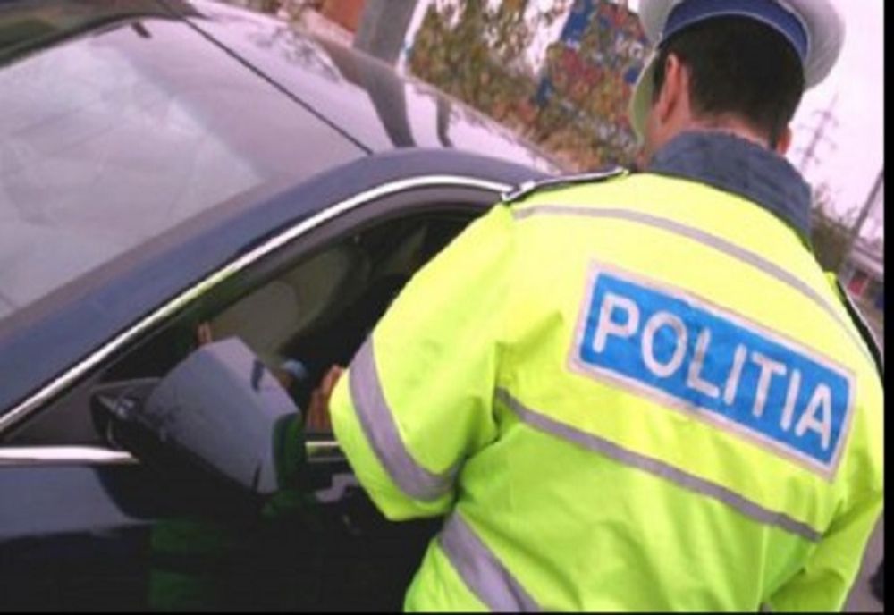 Polițiștii de la rutieră, în acțiune