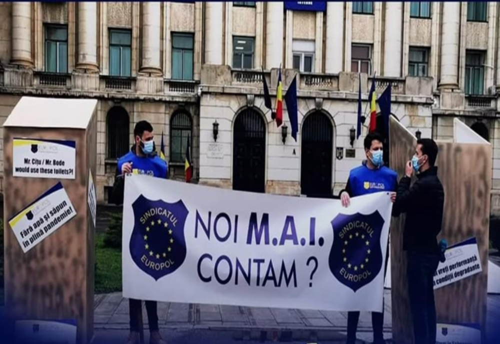 Angajații din poliție, penitenciare și militarii rezerviști declanșează proteste în toată țara