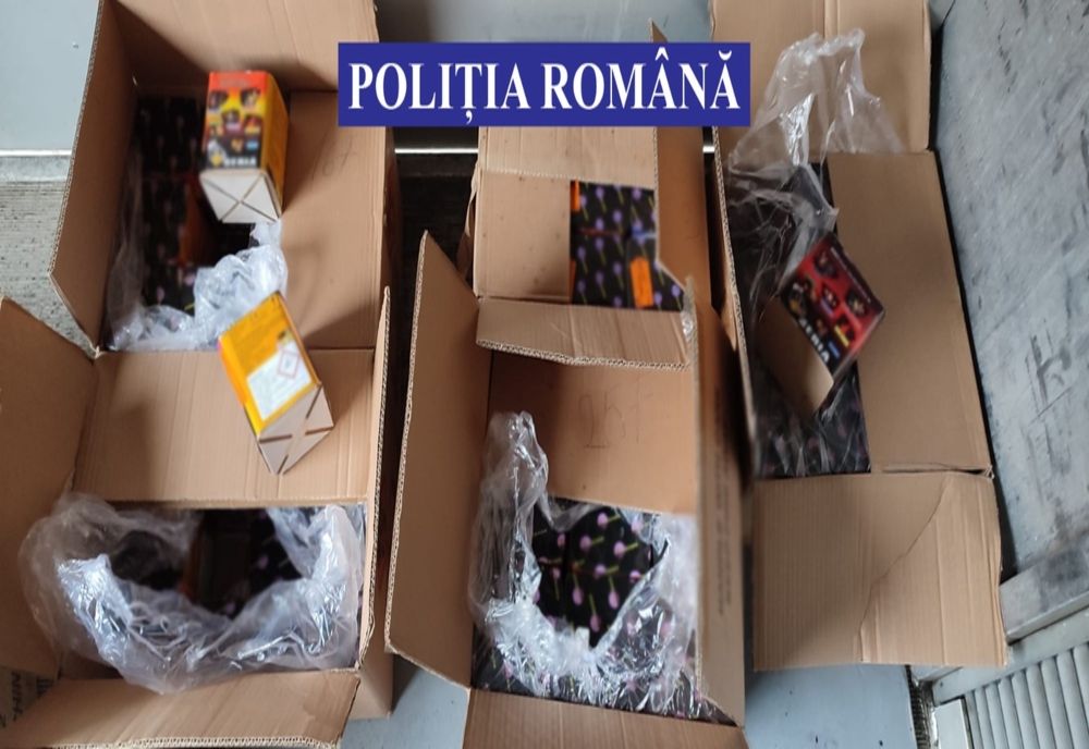 Sărbătorile au trecut, petardele rămân: prinși de polițiștii arădeni cu materiale pirotehnice