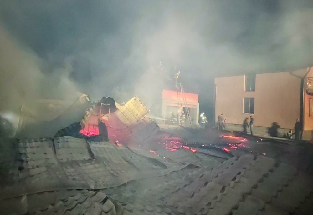 Mii de pui de pasăre, morți într-un incendiu izbucnit de la un scurtcircuit