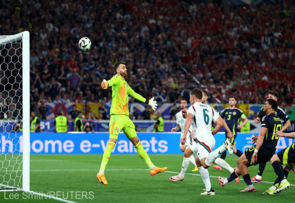 EURO 2024: Ungaria câştigă dramatic cu Scoţia (1-0) şi mai speră la calificare FOTO
