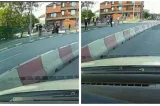 Bărbatul peste care a căzut un stâlp în Năvodari, prima reacție după accident: „M-am născut a doua oară”