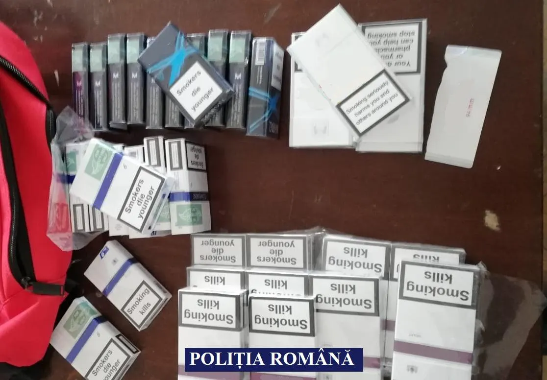ARADCU 00 TIGARI CONTRABANDA POLITIE MI13FEB